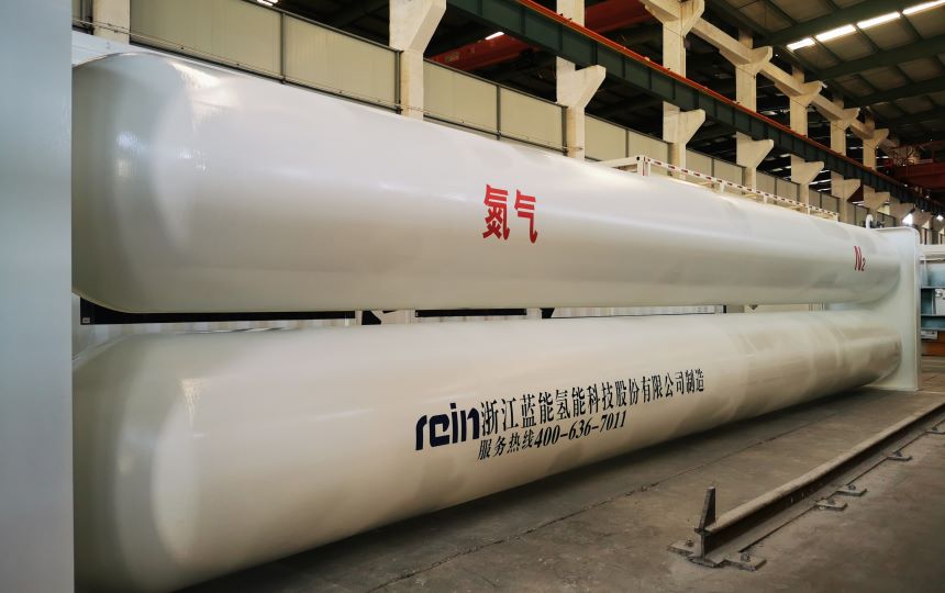 Cascadas de almacenamiento de gas para gases raros y otros gases industriales