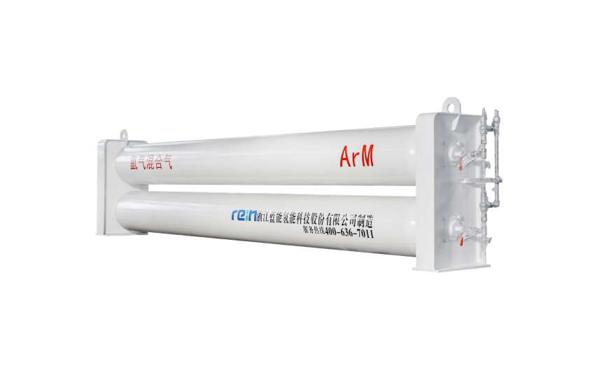 Cascadas de almacenamiento de gas para gases raros y otros gases industriales