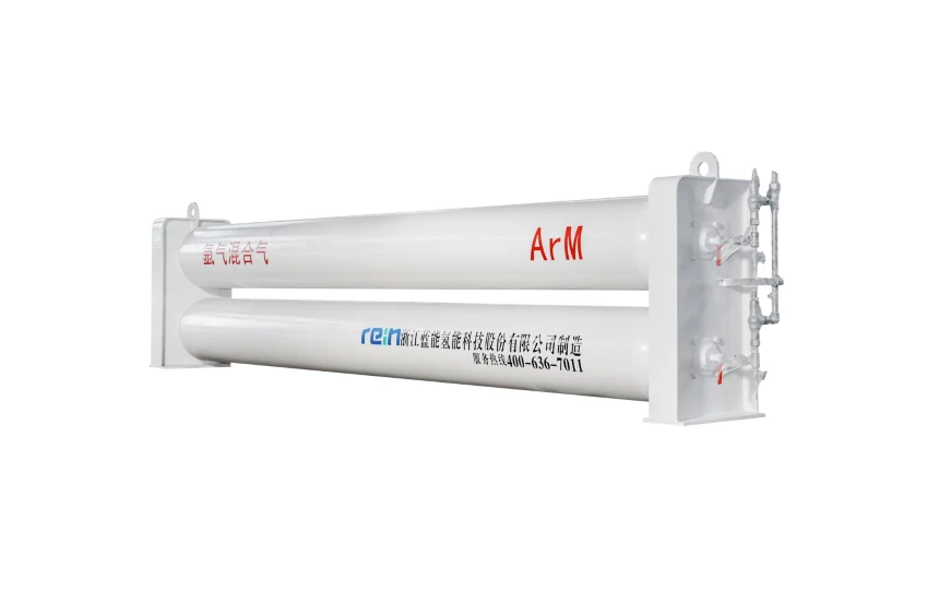 Cascadas de almacenamiento de gas para gases raros y otros gases industriales