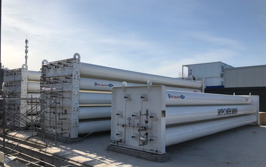 Cascadas de almacenamiento de hidr&oacute;geno