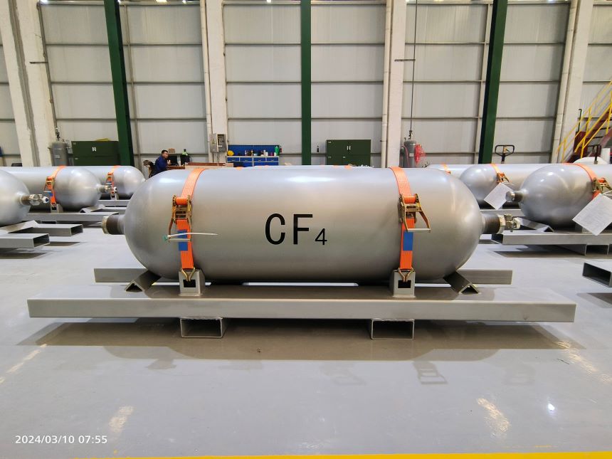 Cilindro de tonelada Y